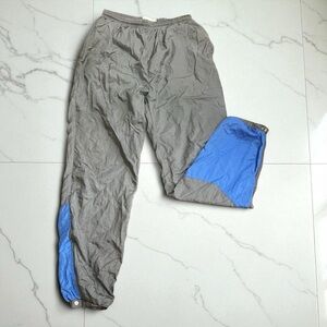 Vintage GIVENCHY 90s Gray Blue Track Pant Jogger Sweats Size XL